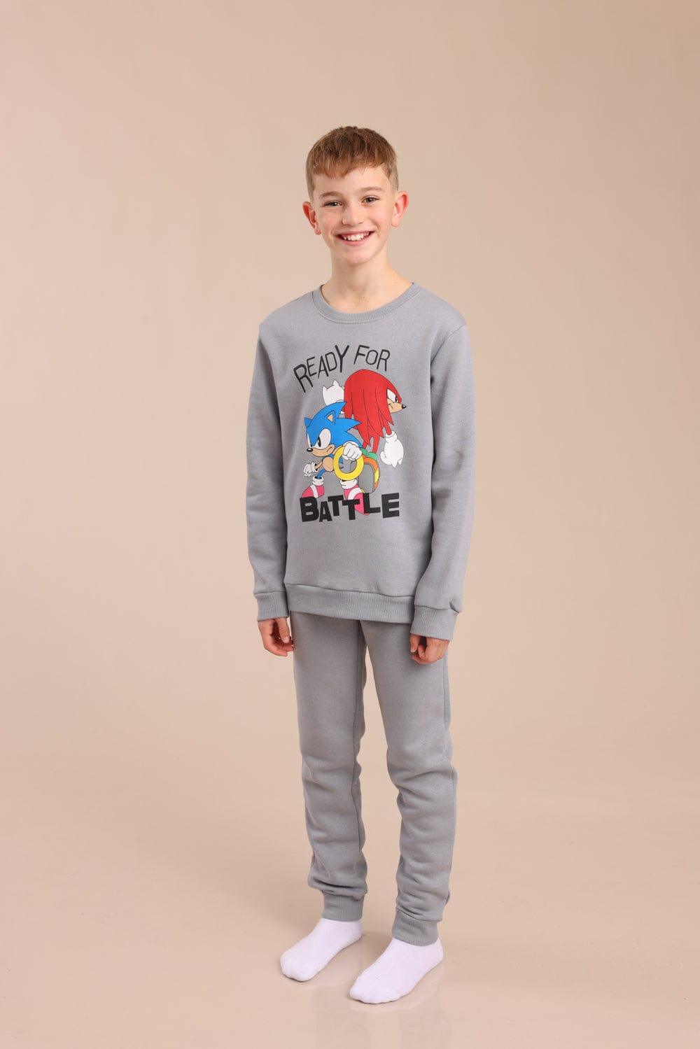 FOX בנים אחר פיג'מה ממותגת סוניק פיג'מה ממותגת סוניק