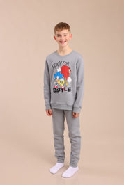 FOX בנים אחר פיג'מה ממותגת סוניק פיג'מה ממותגת סוניק