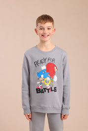 FOX בנים אחר פיג'מה ממותגת סוניק פיג'מה ממותגת סוניק