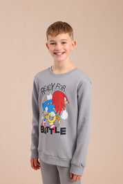 FOX בנים אחר פיג'מה ממותגת סוניק פיג'מה ממותגת סוניק