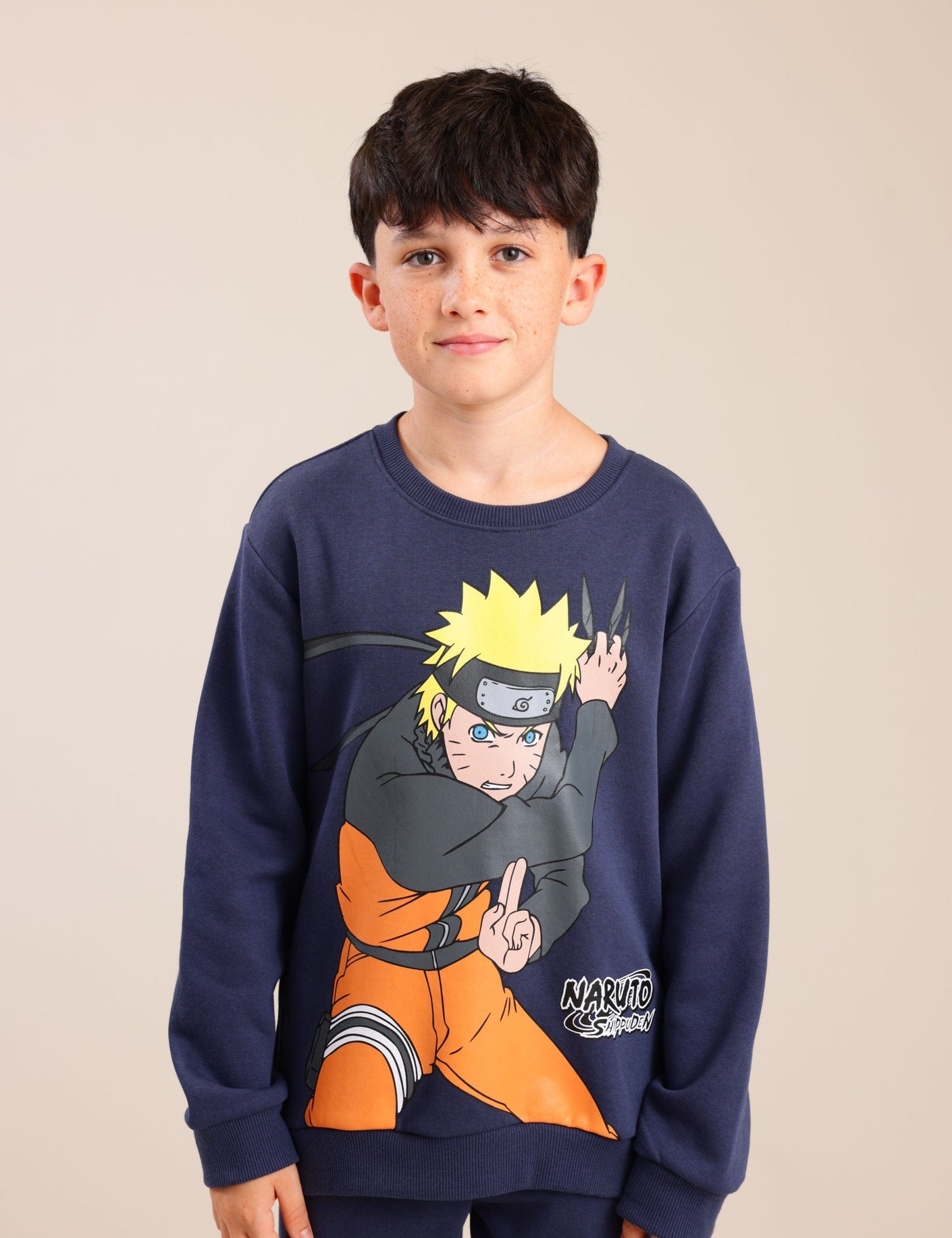 FOX בנים אחר פיג'מה ממותגת נארוטו פיג'מה ממותגת נארוטו