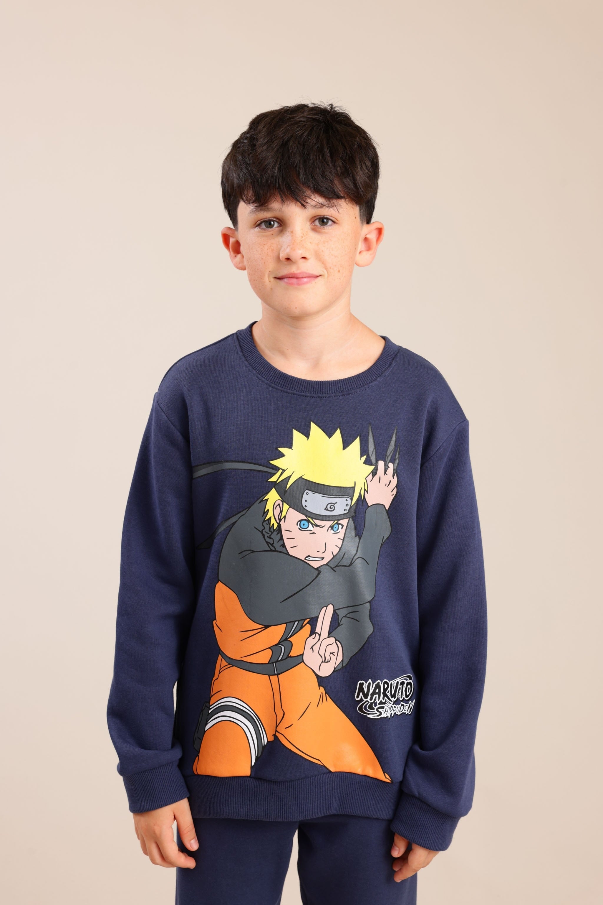 FOX בנים אחר פיג'מה ממותגת נארוטו פיג'מה ממותגת נארוטו