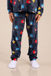 FOX בנים אחר פיג'מה ממותגת סוניק פיג'מה ממותגת סוניק