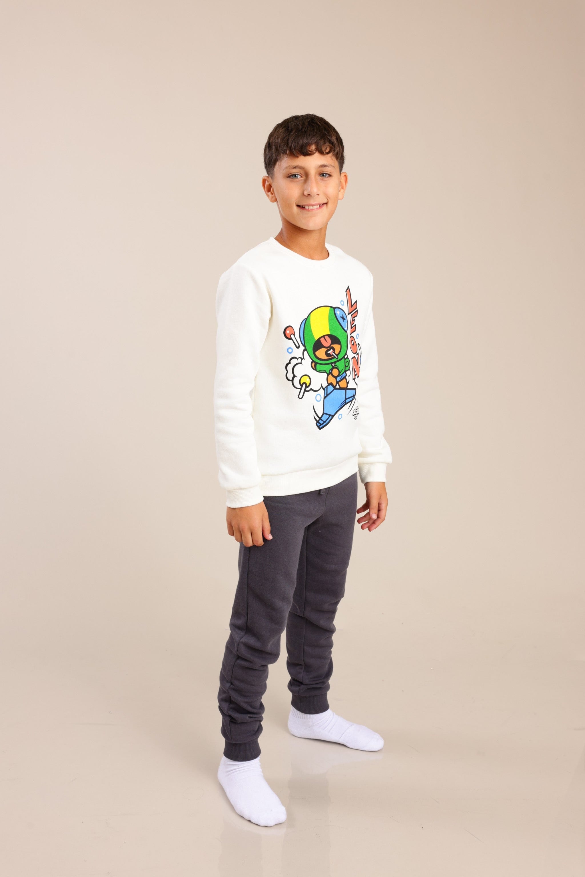 FOX בנים אחר פיג'מה ממותגת בראול סטארס פיג'מה ממותגת בראול סטארס