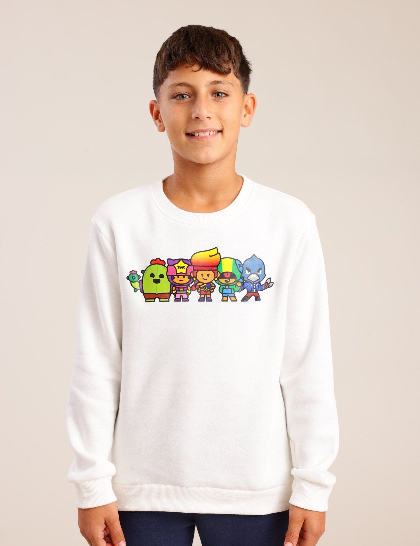 FOX בנים אחר פיג'מה ממותגת בראול סטארס פיג'מה ממותגת בראול סטארס