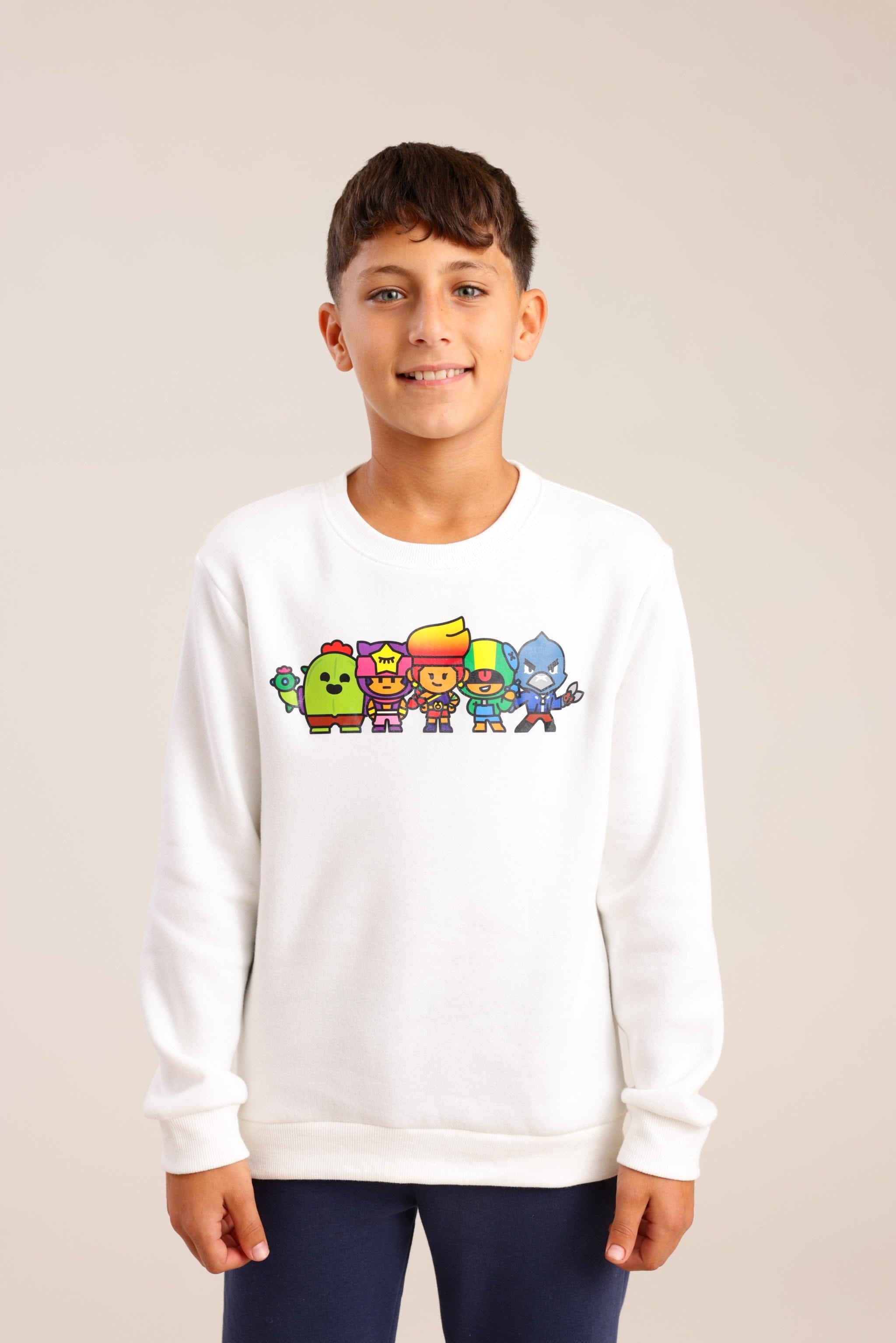 FOX בנים אחר פיג'מה ממותגת בראול סטארס פיג'מה ממותגת בראול סטארס