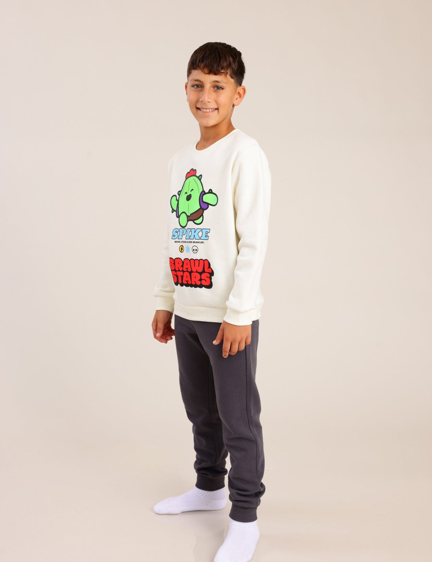 FOX בנים אחר פיג'מה פוטר ממותגת בראול סטארס פיג'מה פוטר ממותגת בראול סטארס