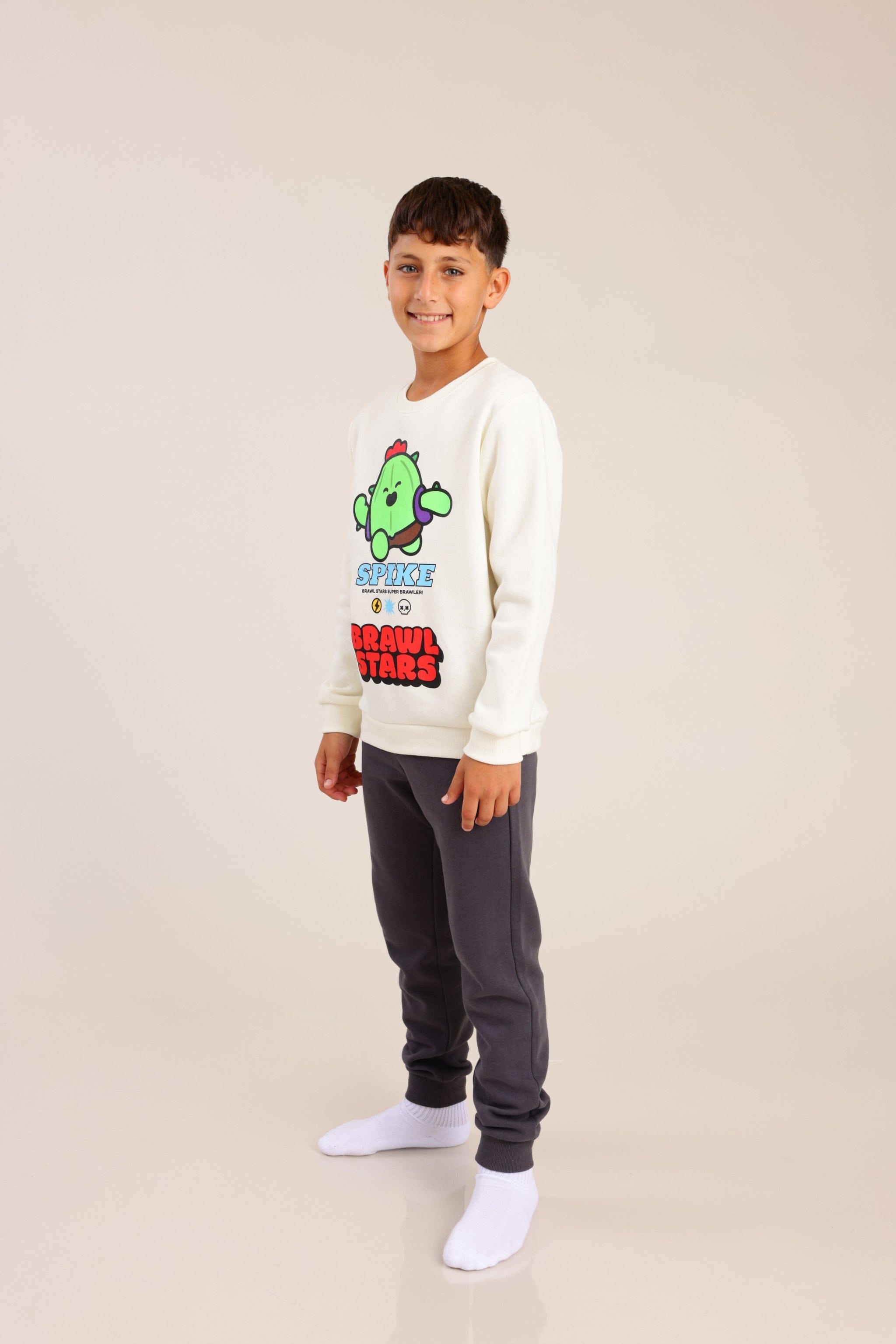 FOX בנים אחר פיג'מה פוטר ממותגת בראול סטארס פיג'מה פוטר ממותגת בראול סטארס