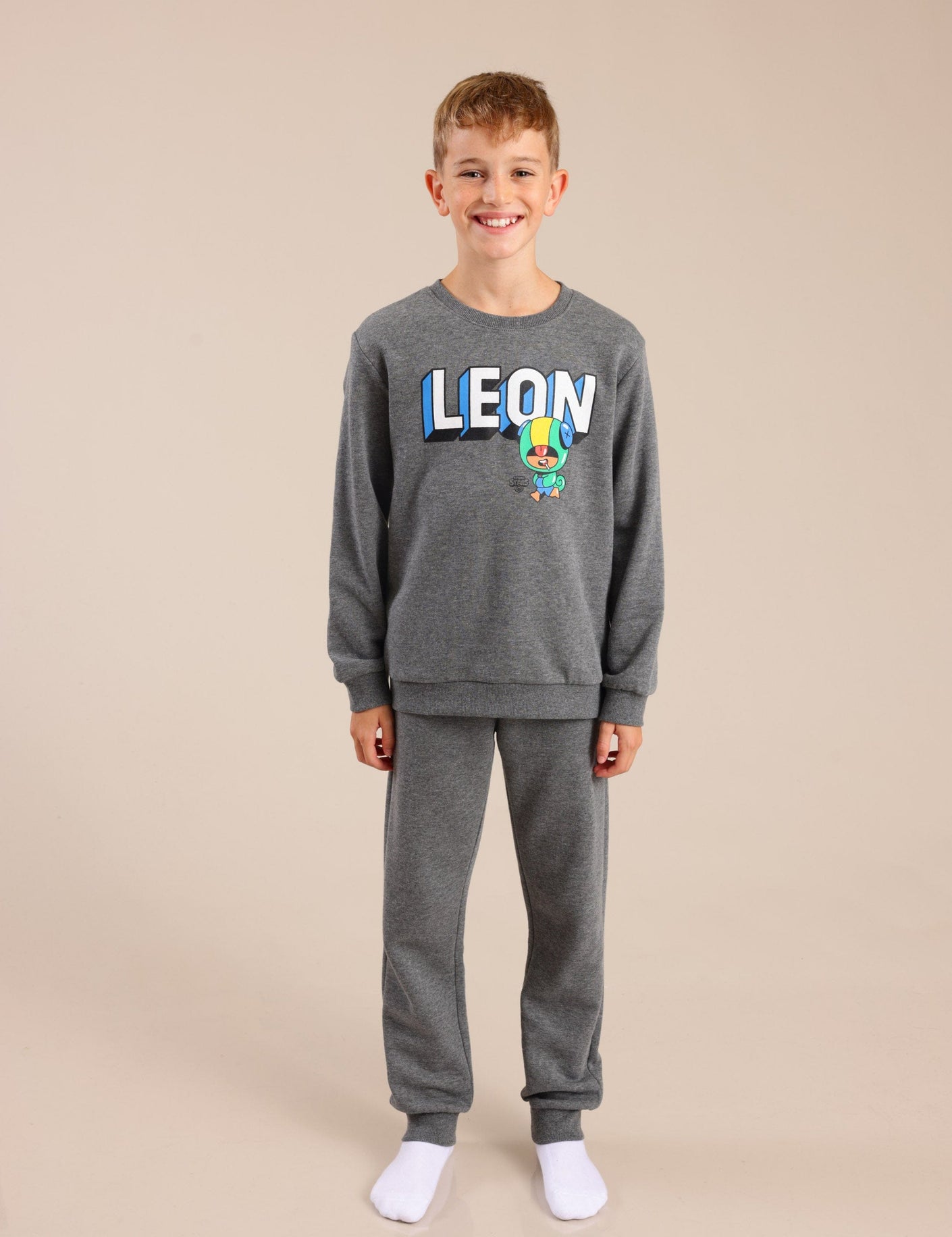 FOX בנים אחר פיג'מה פוטר ממותגת בראול סטארס פיג'מה פוטר ממותגת בראול סטארס