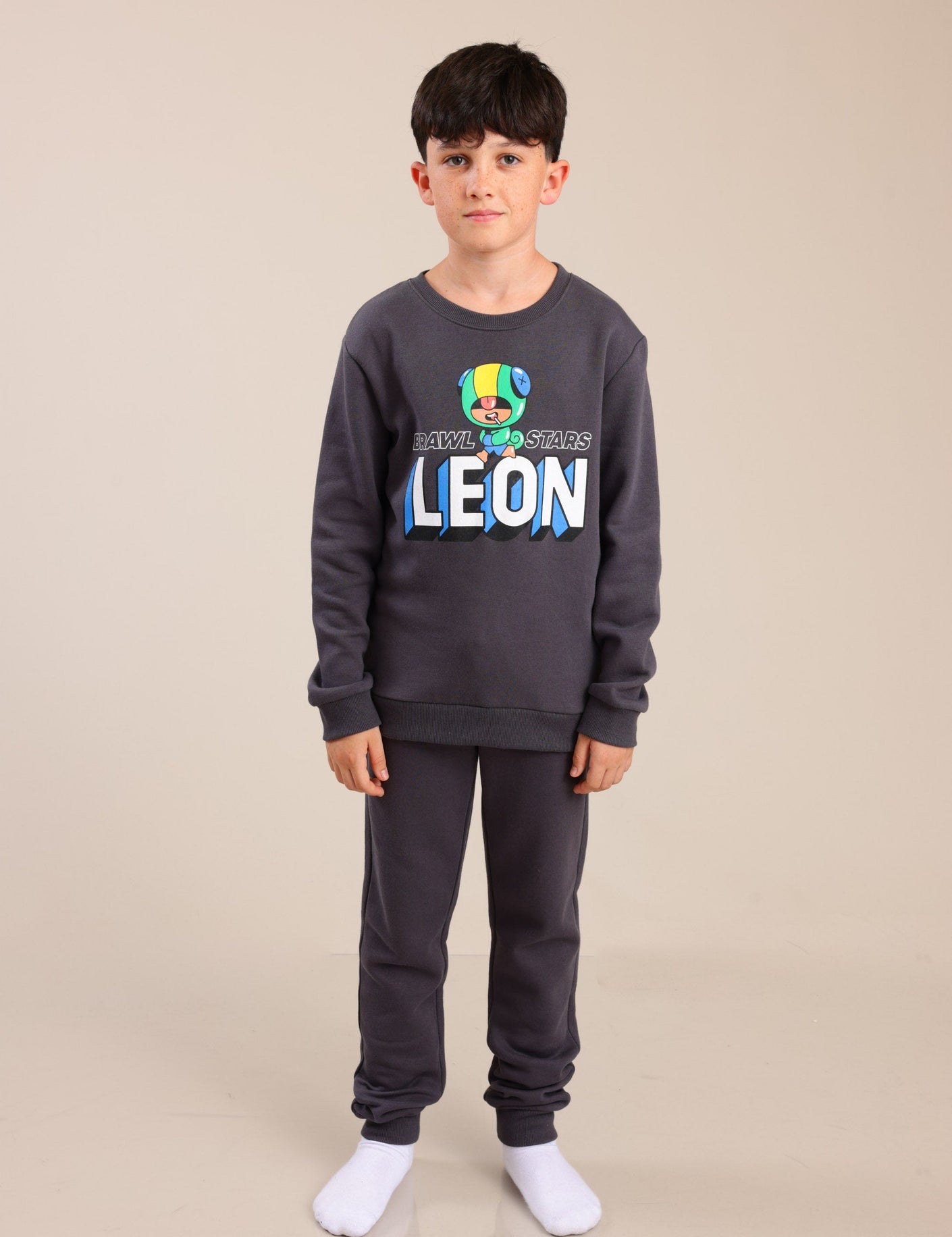 FOX בנים אחר פיג'מה ממותגת בראול סטארס פיג'מה ממותגת בראול סטארס