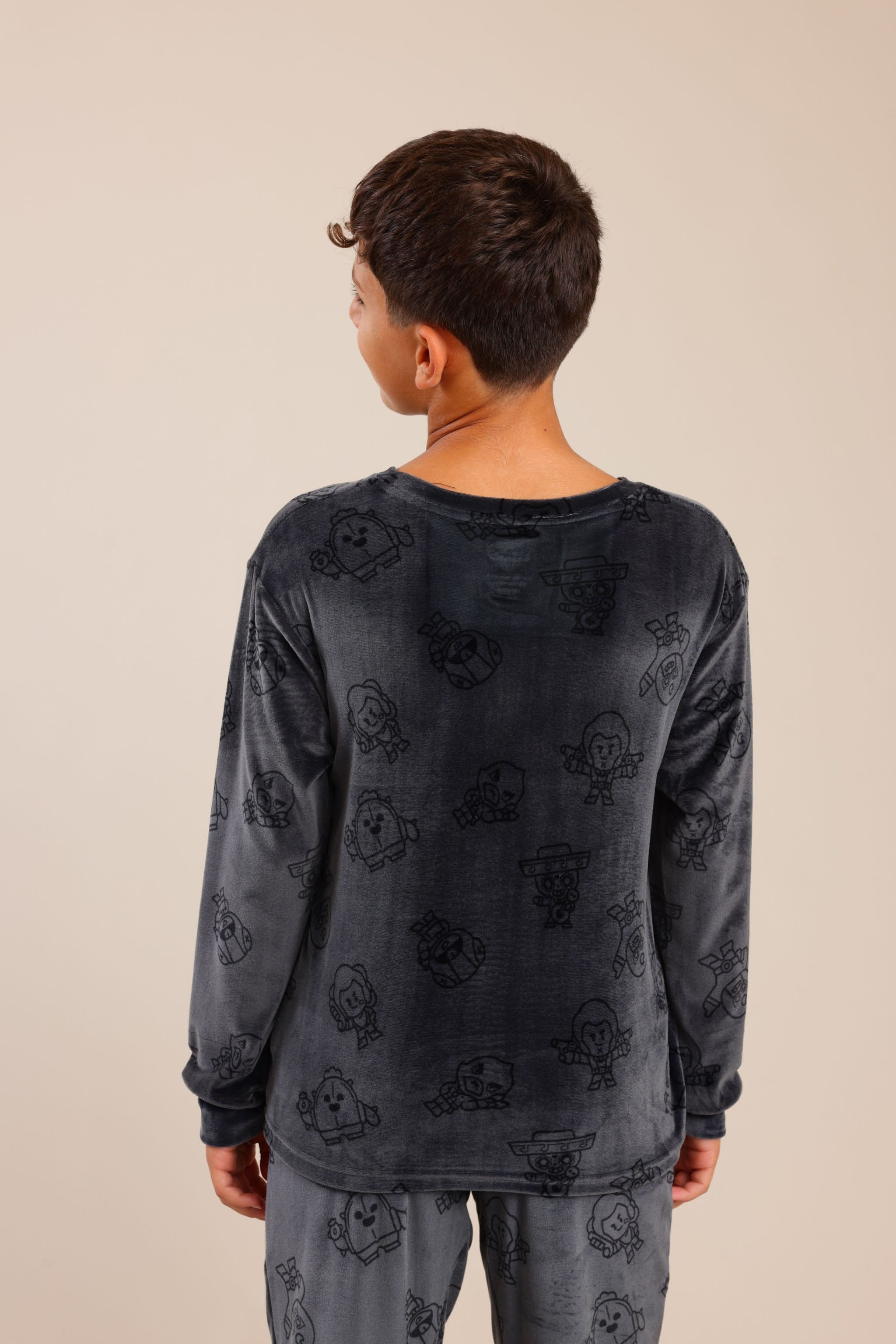 FOX בנים אחר פיג'מה ממותגת בראול סטארס פיג'מה ממותגת בראול סטארס