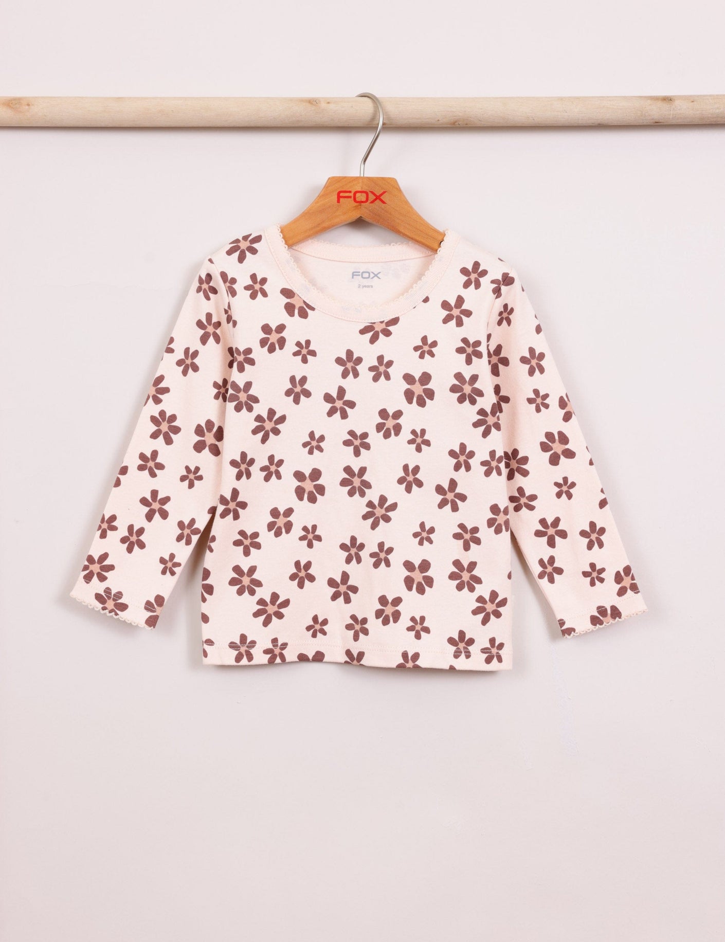 FOX תינוקות בנות אחר מארז 2 פיג'מות עם הדפס מארז 2 פיג'מות עם הדפס