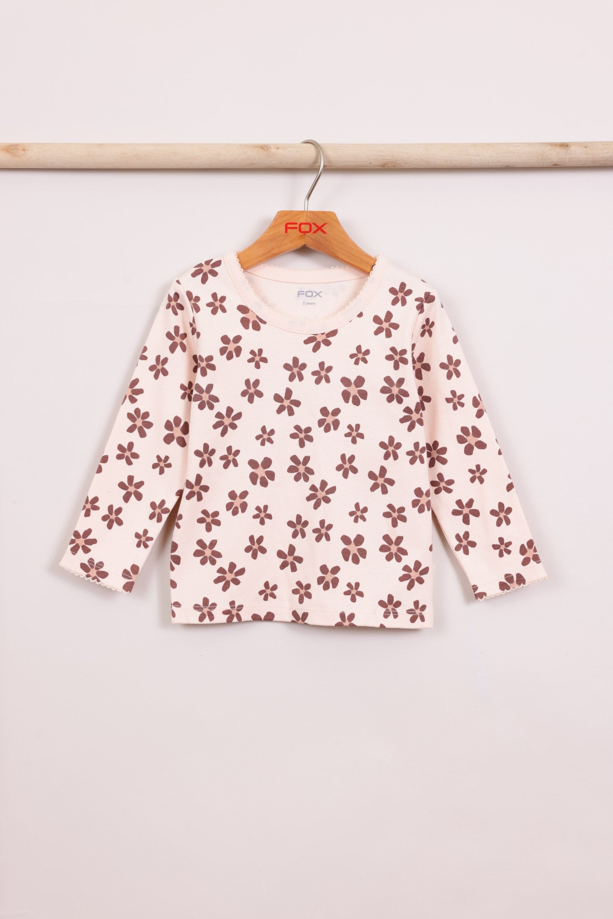 FOX תינוקות בנות אחר מארז 2 פיג'מות עם הדפס מארז 2 פיג'מות עם הדפס