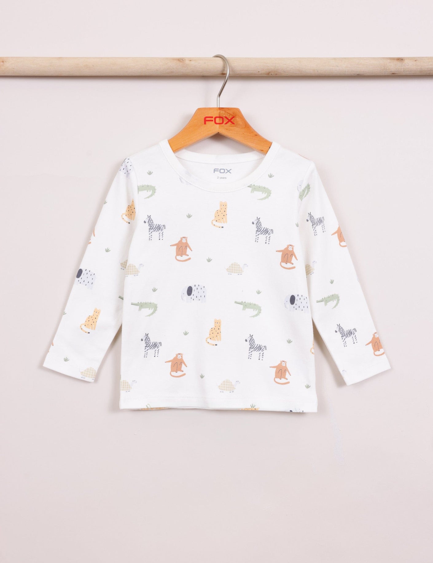 FOX תינוקות בנים אחר מארז 2 פיג'מות עם הדפס מארז 2 פיג'מות עם הדפס