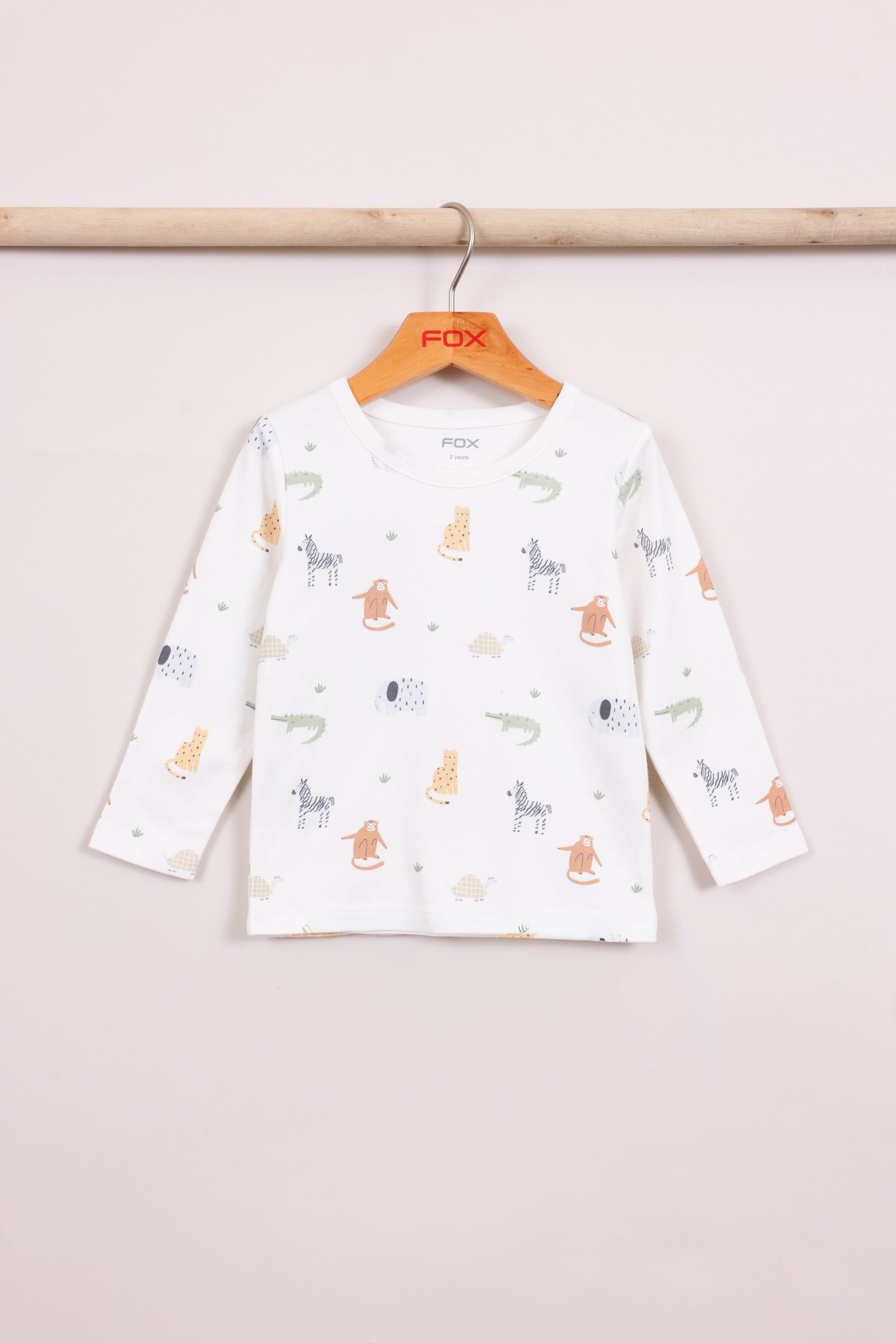 FOX תינוקות בנים אחר מארז 2 פיג'מות עם הדפס מארז 2 פיג'מות עם הדפס