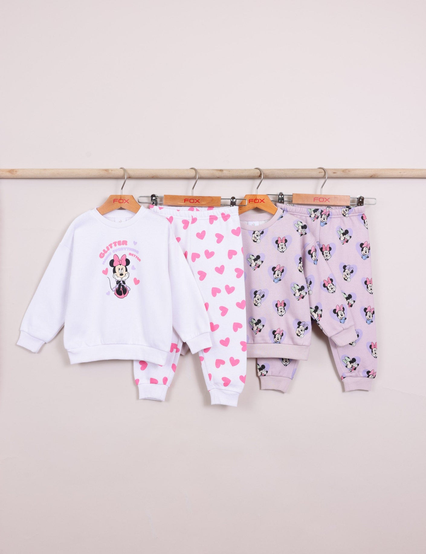 FOX תינוקות בנות פוטרים 2 פיג'מות דיסני פוטר 2 פיג'מות דיסני פוטר