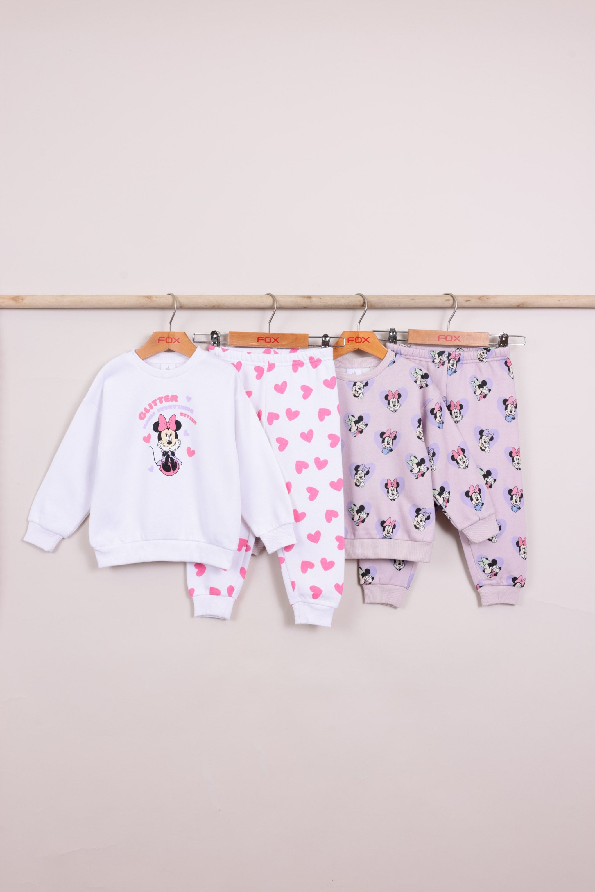 FOX תינוקות בנות פוטרים 2 פיג'מות דיסני פוטר 2 פיג'מות דיסני פוטר