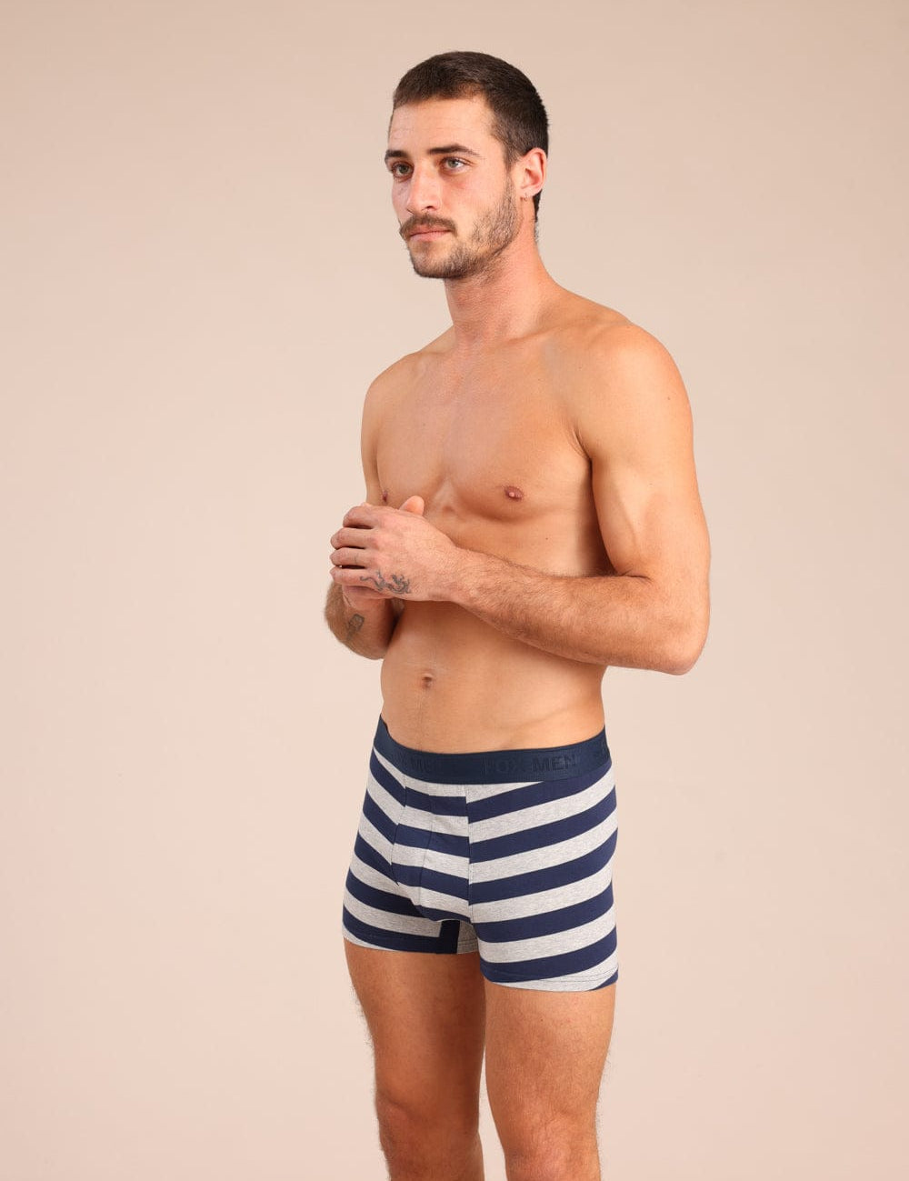 FOX אביזרים תחתונים מארז 2 תחתוני בוקסר לגבר מארז 2 תחתוני בוקסר לגבר