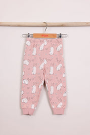 FOX תינוקות בנות אחר מארז 2 פיג'מות פוטר עם הדפס מארז 2 פיג'מות פוטר עם הדפס