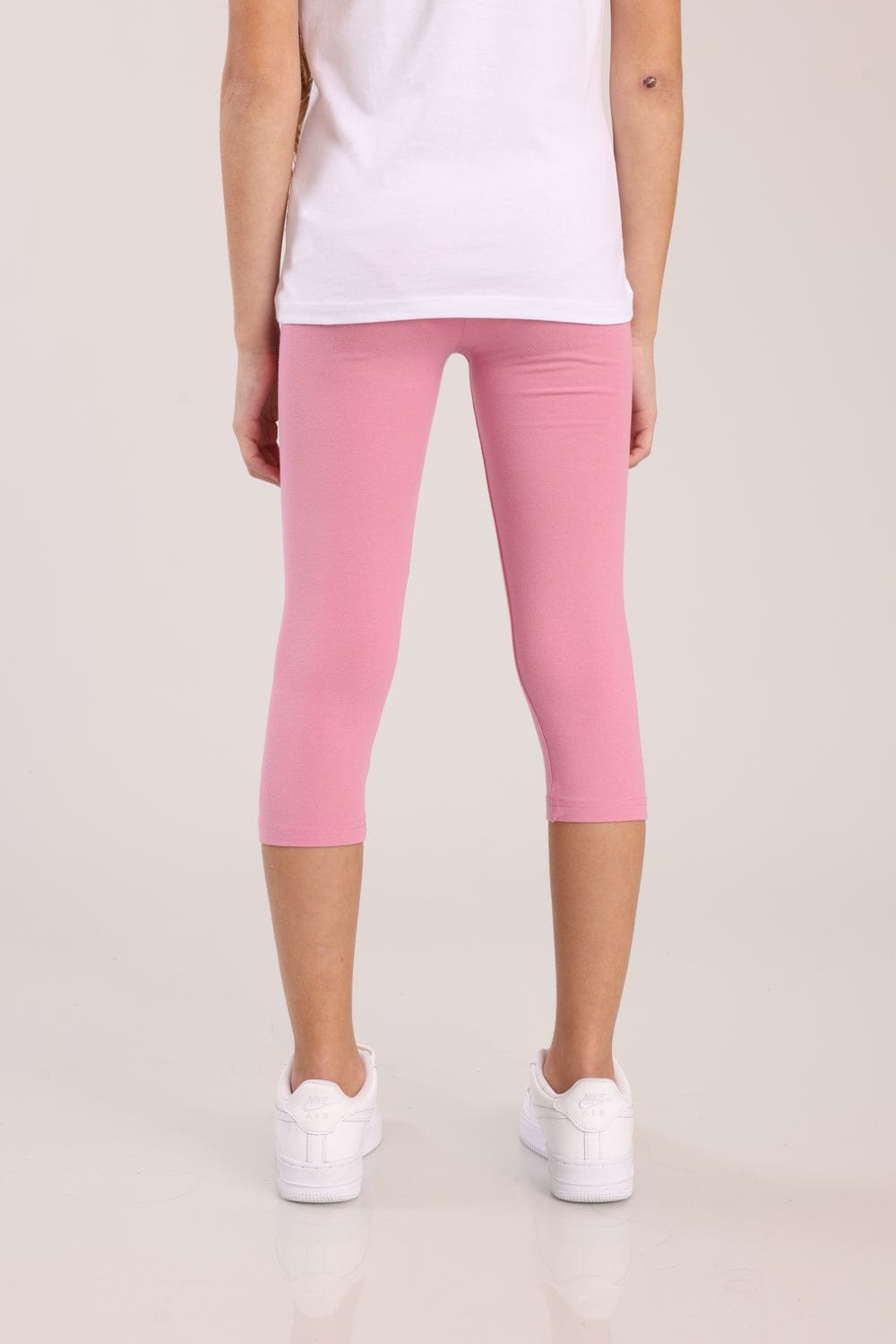 FOX בנות מכנסיים טייץ חלק 3/4 טייץ חלק 3/4