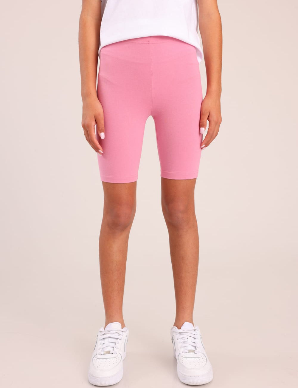 FOX בנות מכנסיים קצרים טייץ חלק ברך טייץ חלק ברך