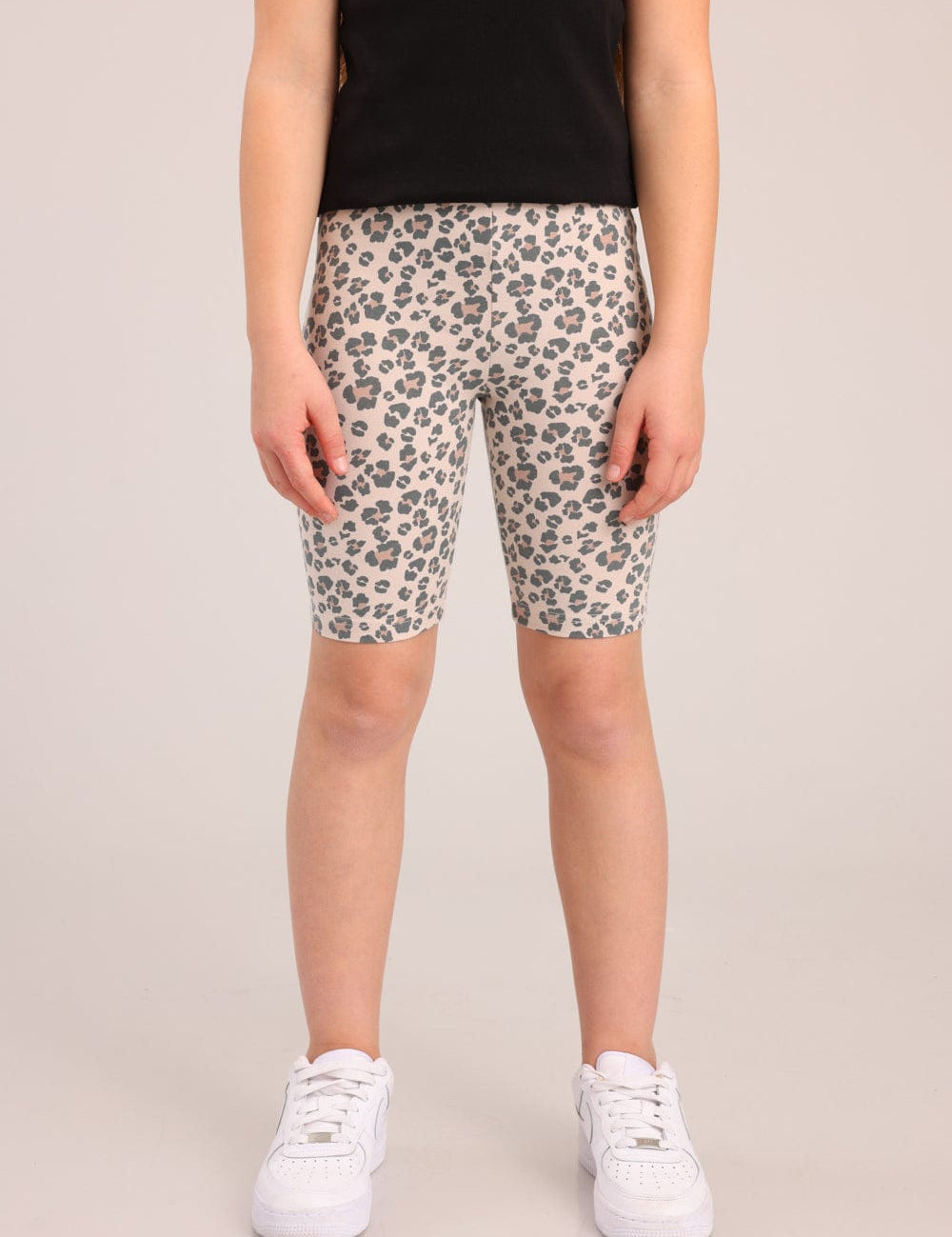 FOX בנות מכנסיים קצרים טייץ עם הדפס טייץ עם הדפס