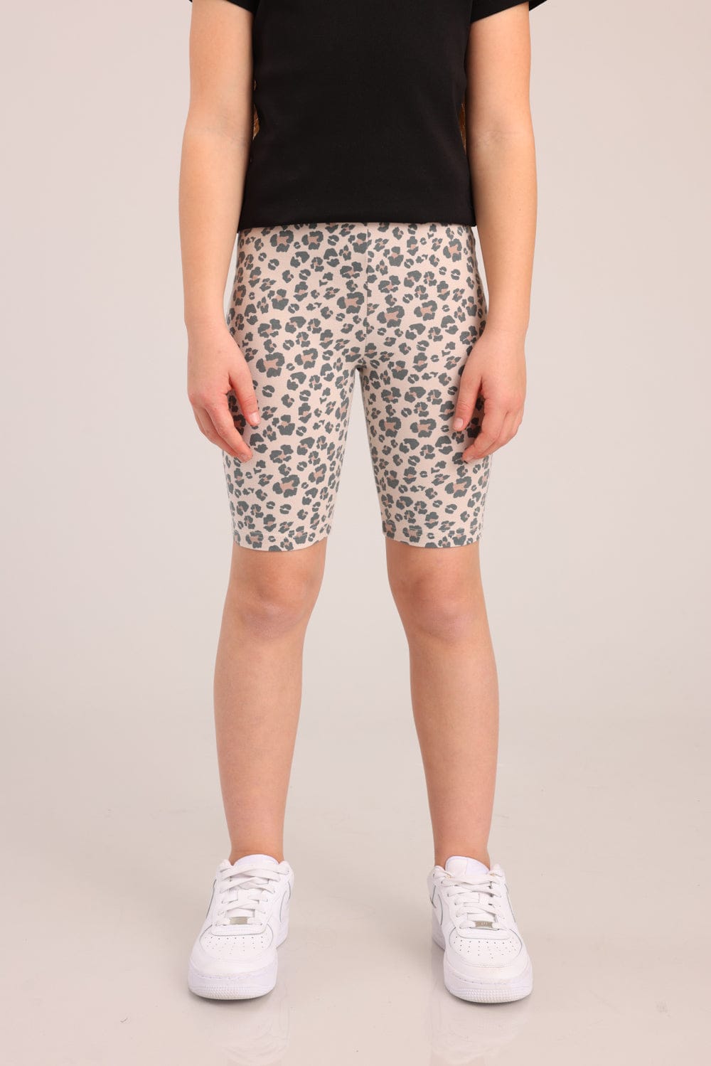 FOX בנות מכנסיים קצרים טייץ עם הדפס טייץ עם הדפס