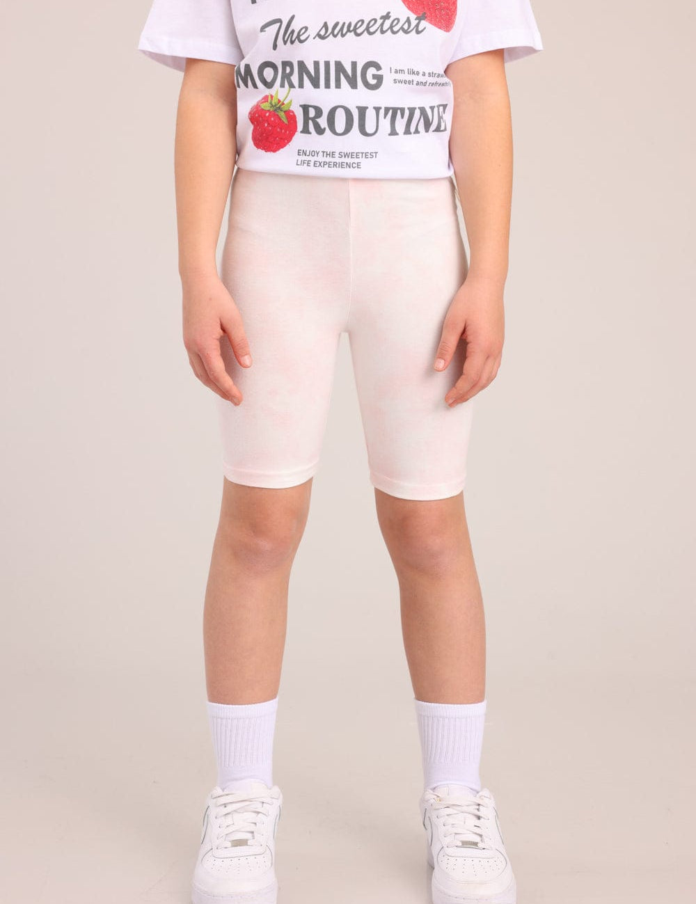 FOX בנות מכנסיים קצרים טייץ עם הדפס טייץ עם הדפס