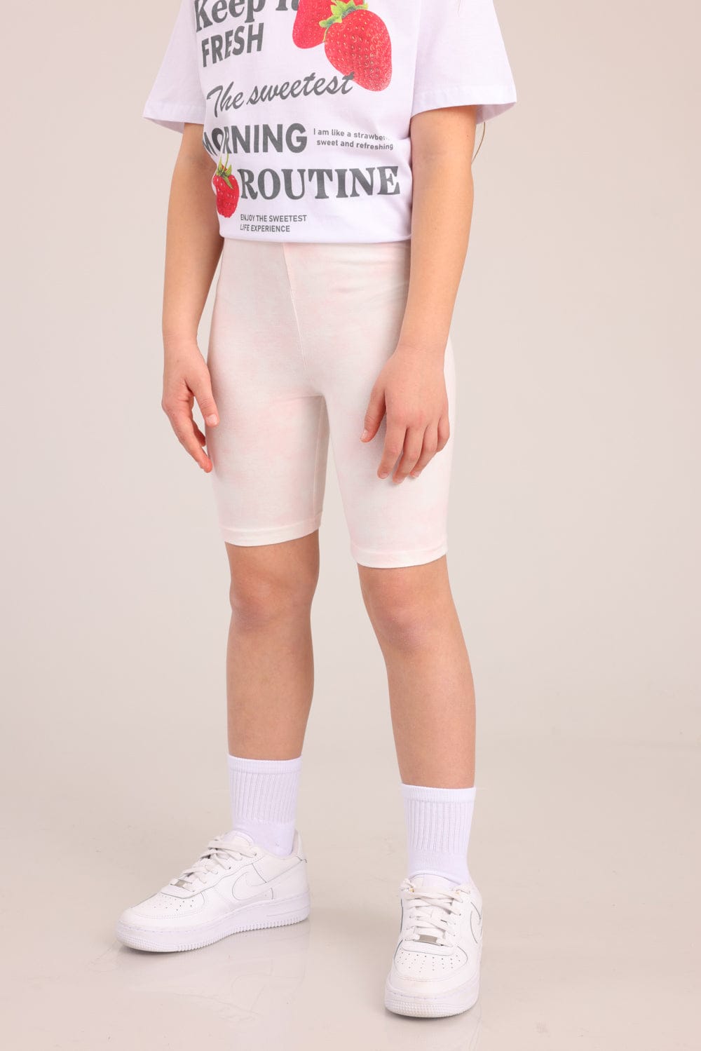 FOX בנות מכנסיים קצרים טייץ עם הדפס טייץ עם הדפס