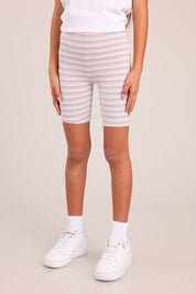 FOX בנות מכנסיים קצרים טייץ עם פסים טייץ עם פסים