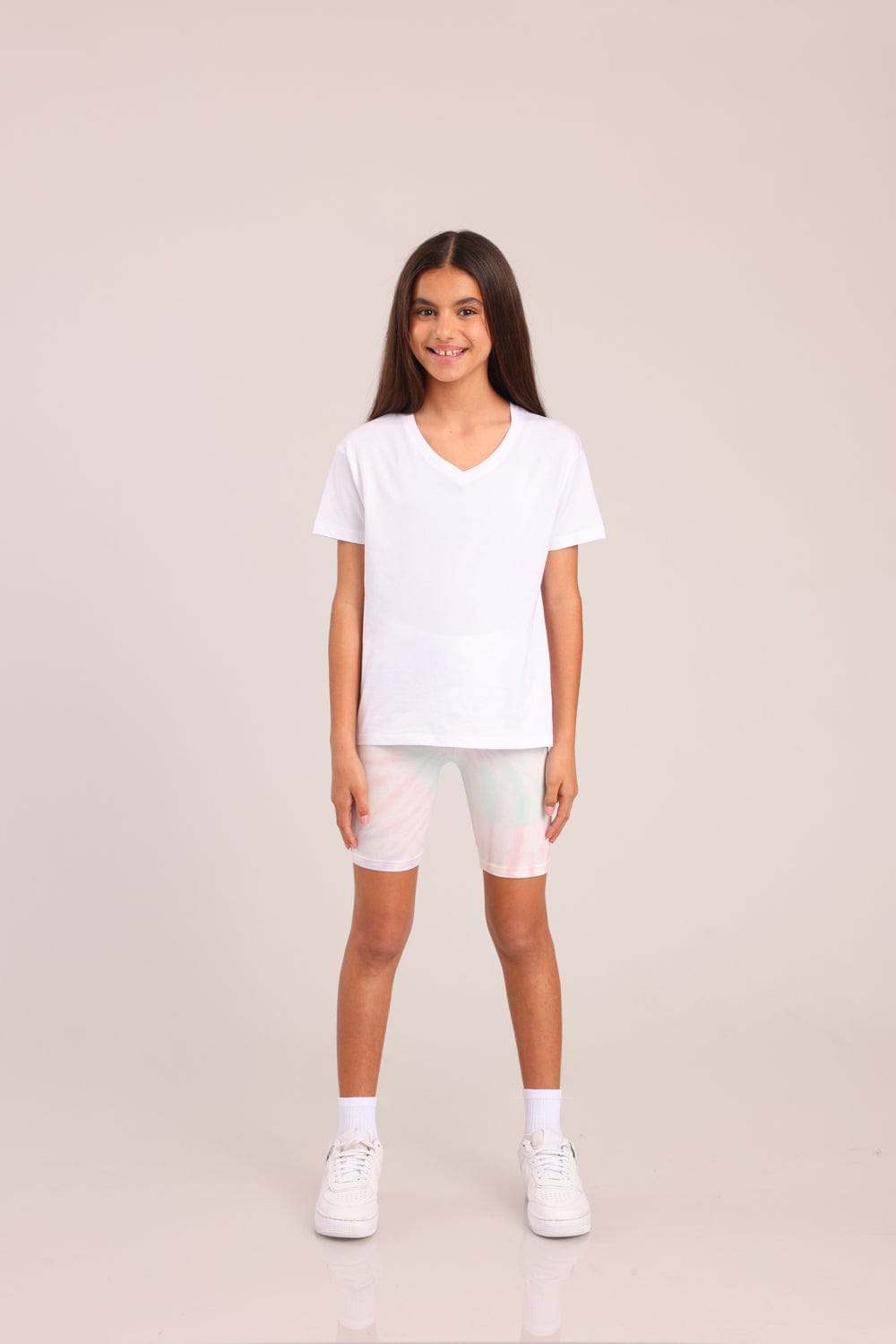 FOX בנות מכנסיים קצרים טייץ עם הדפס טייץ עם הדפס