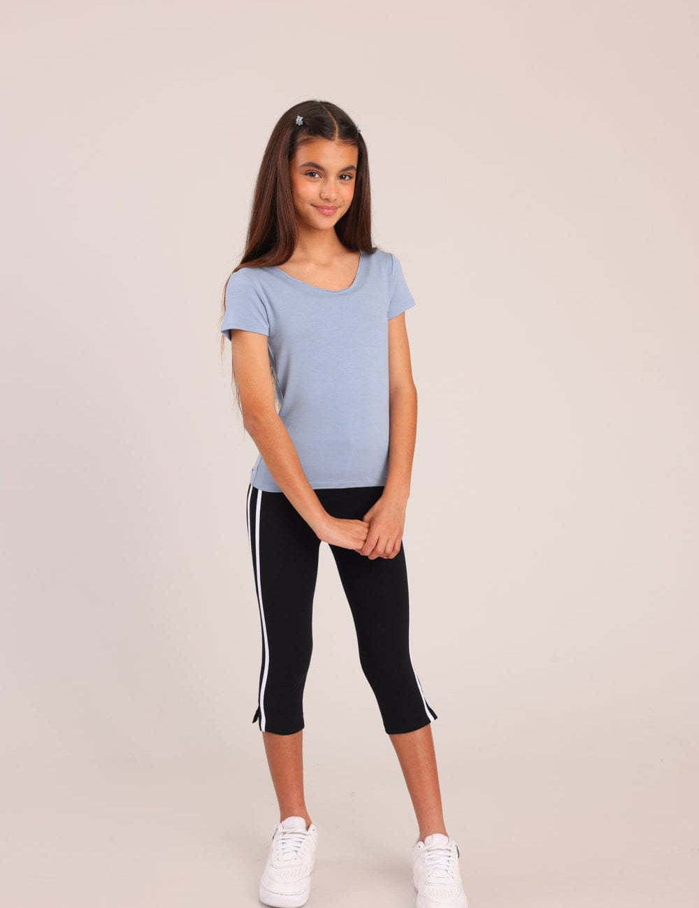 FOX בנות מכנסיים קצרים טייץ עם פסים טייץ עם פסים