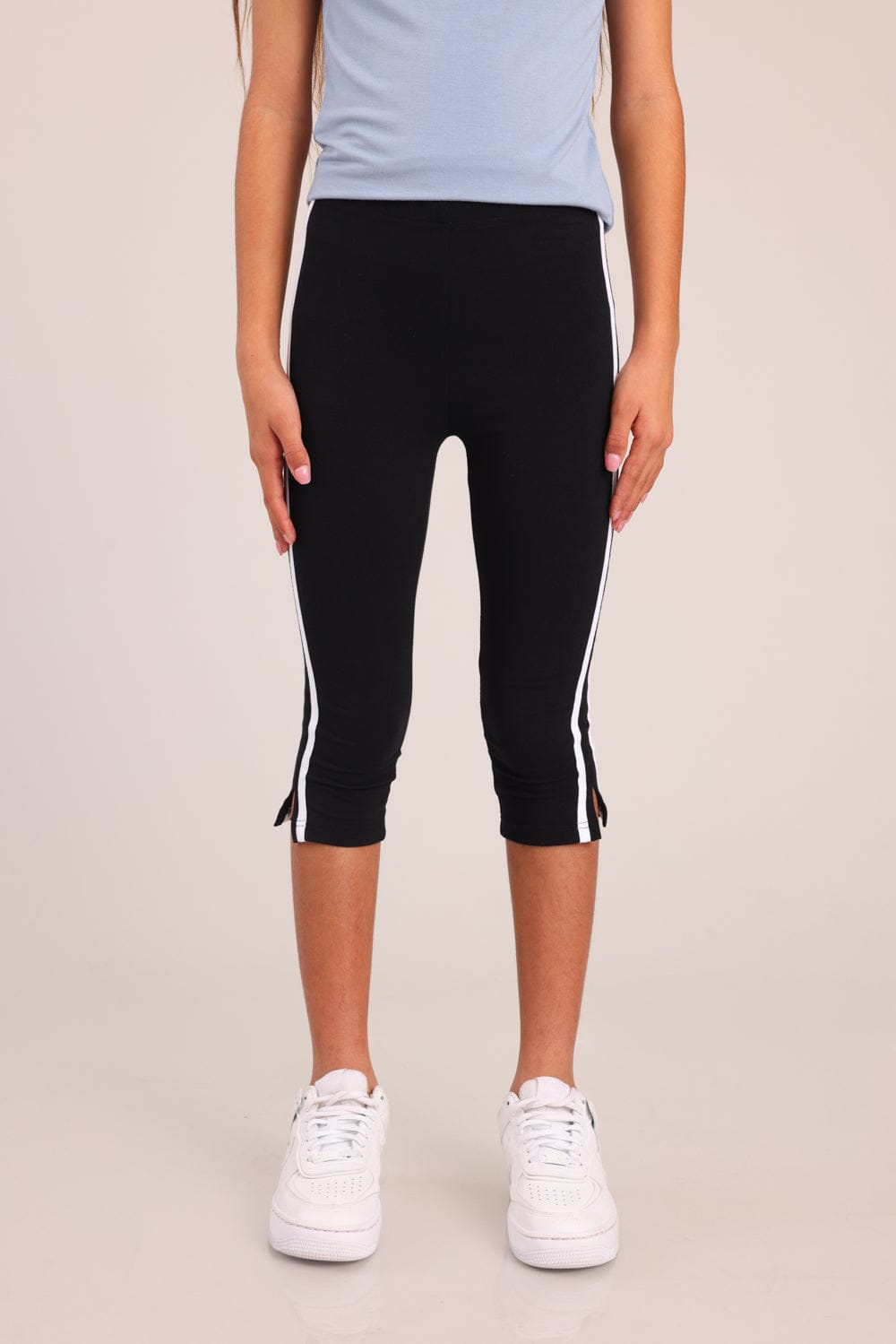 FOX בנות מכנסיים קצרים טייץ עם פסים טייץ עם פסים