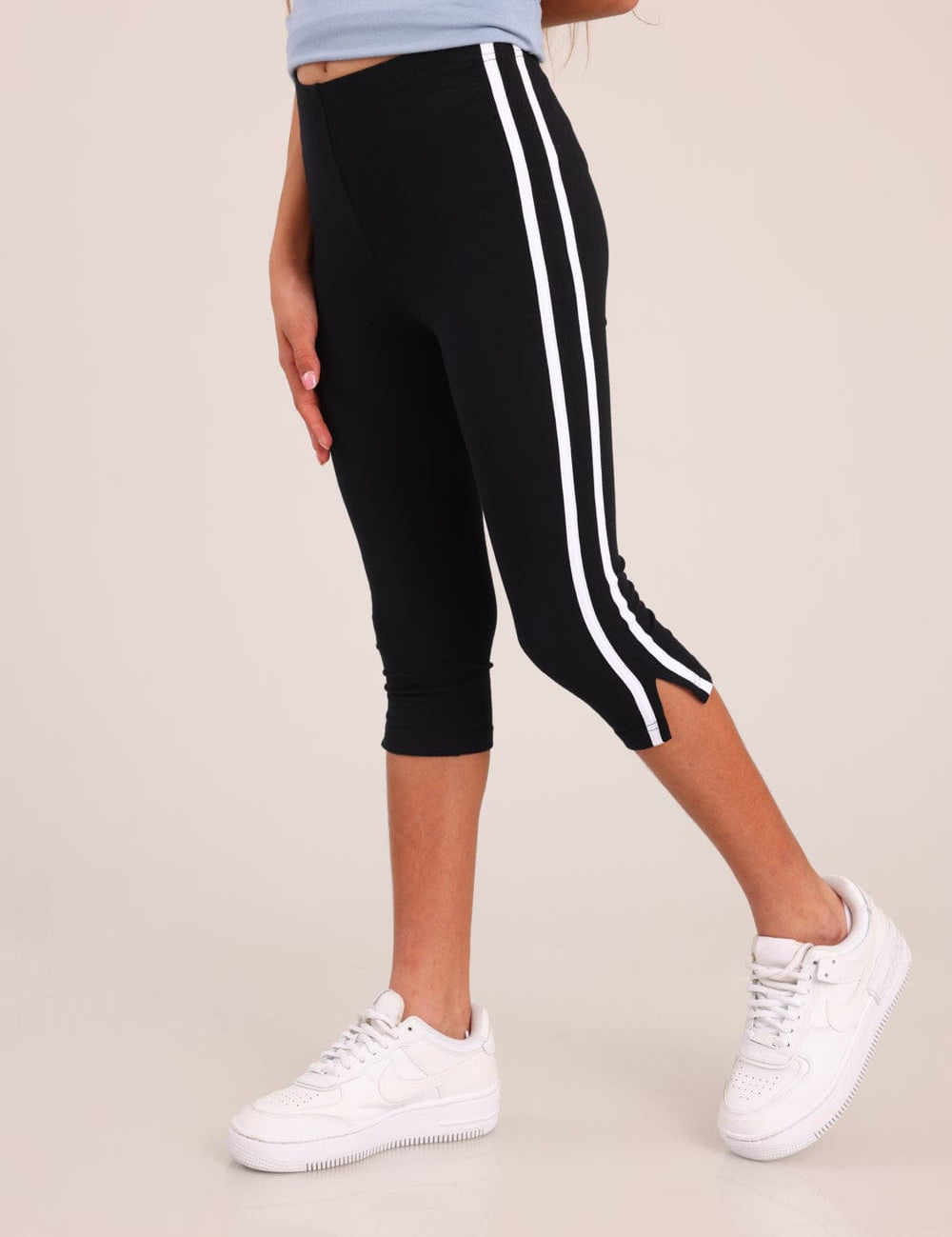 FOX בנות מכנסיים קצרים טייץ עם פסים טייץ עם פסים