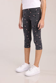 FOX בנות מכנסיים טייץ עם הדפס טייץ עם הדפס