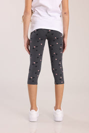 FOX בנות מכנסיים טייץ עם הדפס טייץ עם הדפס