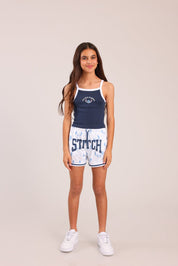 FOX בנות מכנסיים קצרים מכנסיים קצרים ממותגים סטיץ' דיסני מכנסיים קצרים ממותגים סטיץ' דיסני