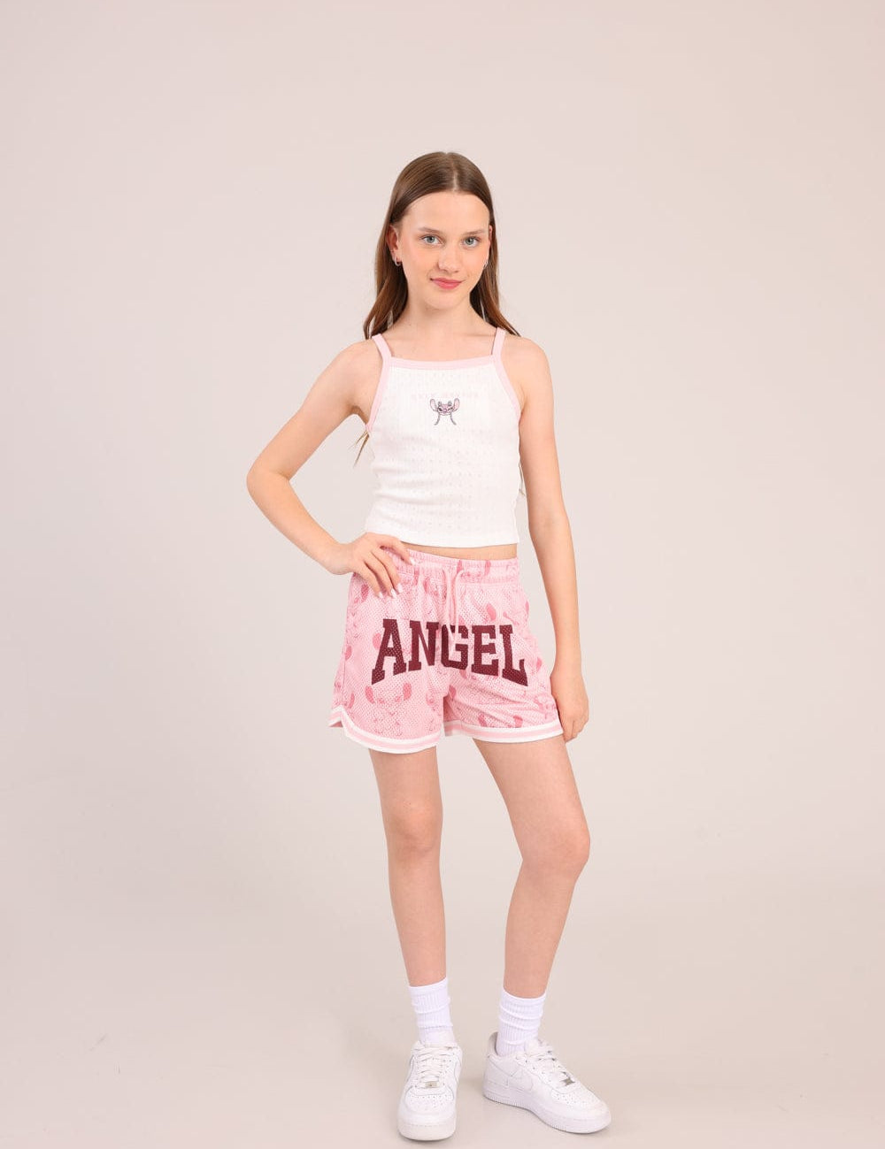 FOX בנות מכנסיים קצרים מכנסיים קצרים ממותגים סטיץ' דיסני מכנסיים קצרים ממותגים סטיץ' דיסני