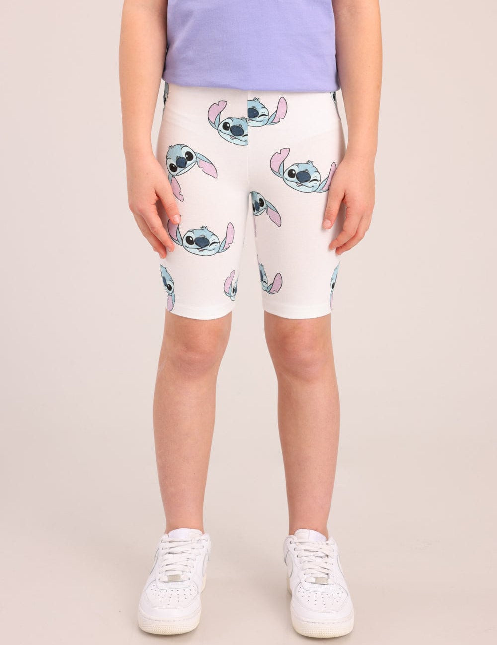 FOX בנות מכנסיים קצרים טייץ קצר ממותג סטיץ' דיסני טייץ קצר ממותג סטיץ' דיסני