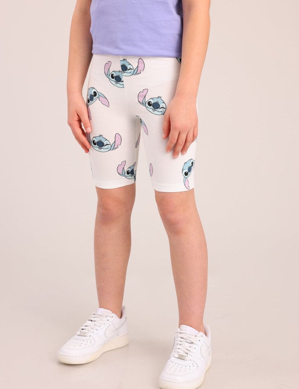 FOX בנות מכנסיים קצרים טייץ קצר ממותג סטיץ' דיסני טייץ קצר ממותג סטיץ' דיסני