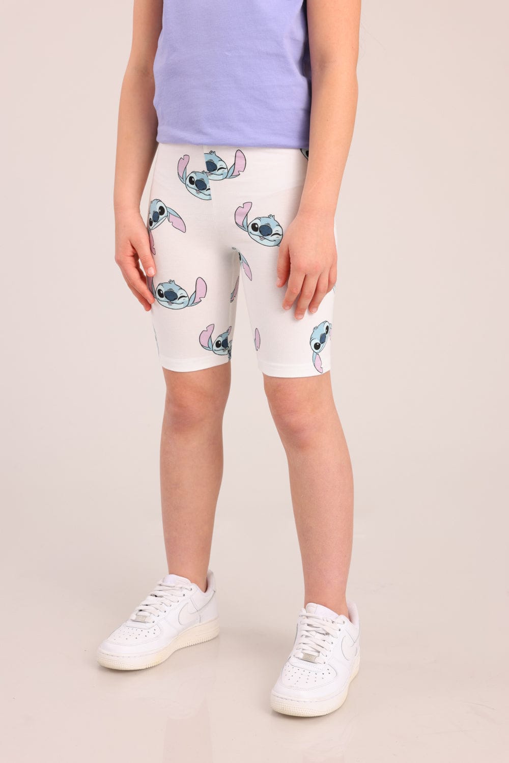 FOX בנות מכנסיים קצרים טייץ קצר ממותג סטיץ' דיסני טייץ קצר ממותג סטיץ' דיסני