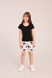 FOX בנות מכנסיים קצרים טייץ קצר ממותג מיני מאוס דיסני טייץ קצר ממותג מיני מאוס דיסני