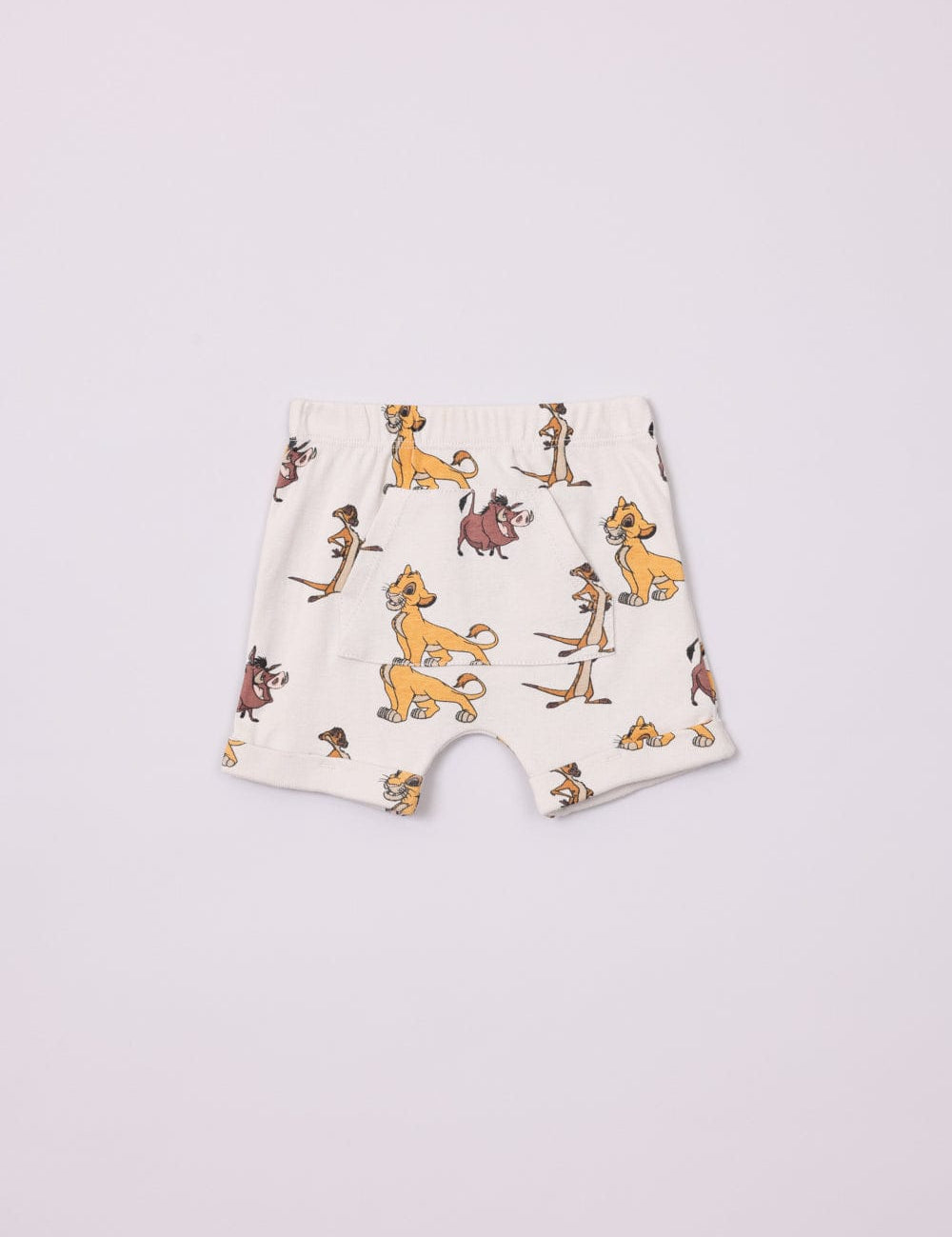 FOX NB מכנסיים קצרים מכנסי ניו בורן ממותגים מלך האריות דיסני מכנסי ניו בורן ממותגים מלך האריות דיסני