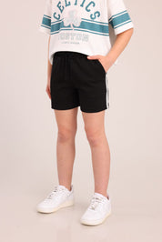 FOX בנות מכנסיים קצרים מכנסי טק קצרים מכנסי טק קצרים