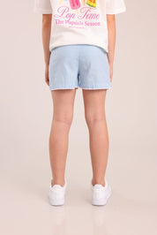 FOX בנות מכנסיים קצרים מכנסי אריג מכנסי אריג