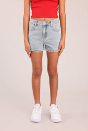 FOX בנות מכנסיים קצרים מכנסי ג'ינס מכנסי ג'ינס