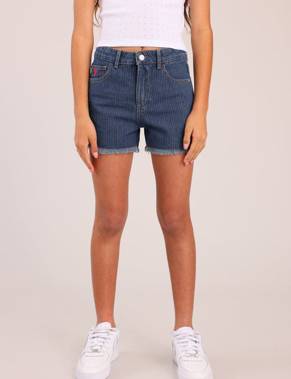 FOX בנות מכנסיים קצרים שורט ג'ינס שורט ג'ינס