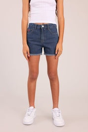 FOX בנות מכנסיים קצרים שורט ג'ינס שורט ג'ינס