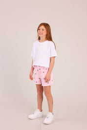 FOX בנות מכנסיים קצרים מכנסי ג'ינס ממותגים סטיץ' דיסני מכנסי ג'ינס ממותגים סטיץ' דיסני