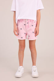 FOX בנות מכנסיים קצרים מכנסי ג'ינס ממותגים סטיץ' דיסני מכנסי ג'ינס ממותגים סטיץ' דיסני